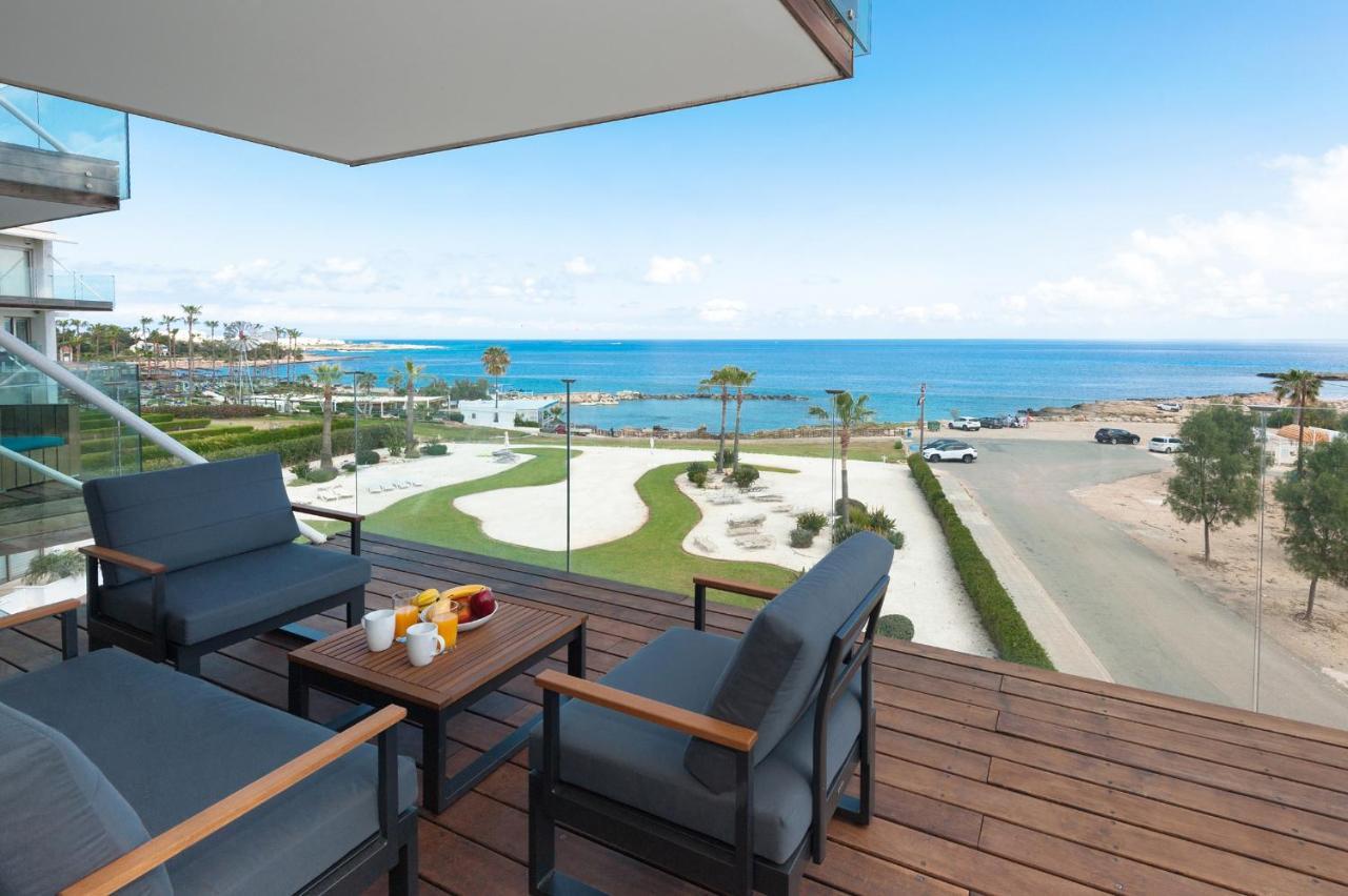 Apartment Marisol - Beachfront プロタラス エクステリア 写真